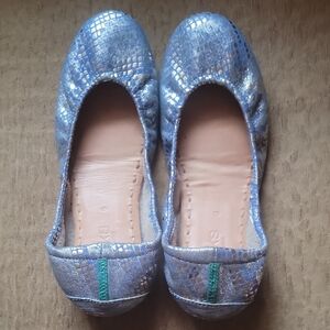 Tieks Paradise Blue 8 VGUC